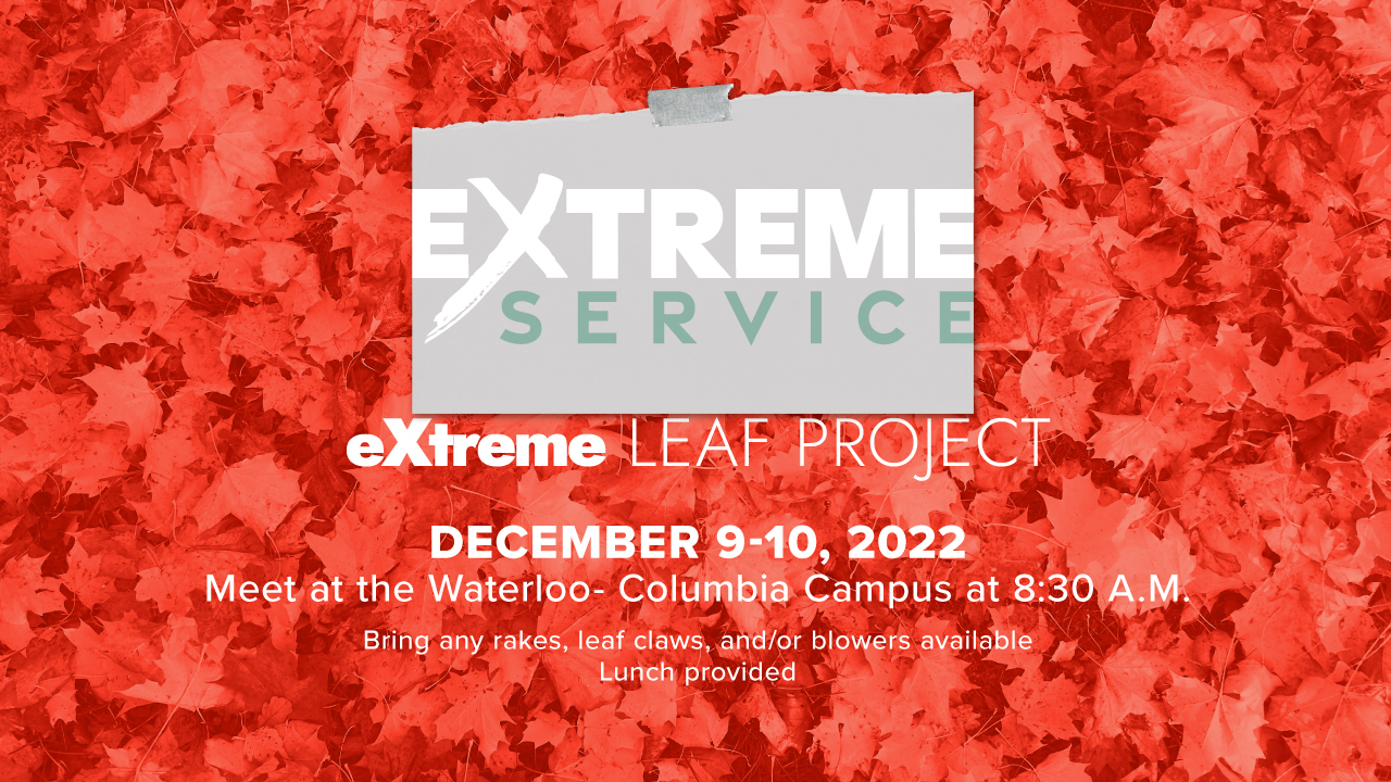 LifechurchX Waterloo Columbia IL extreme leaf project