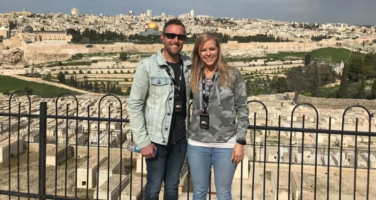Ps. Matt and Kati in Israel