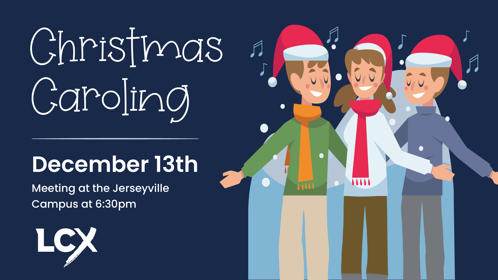 LifechurchX Jerseyville Christmas Caroling Event