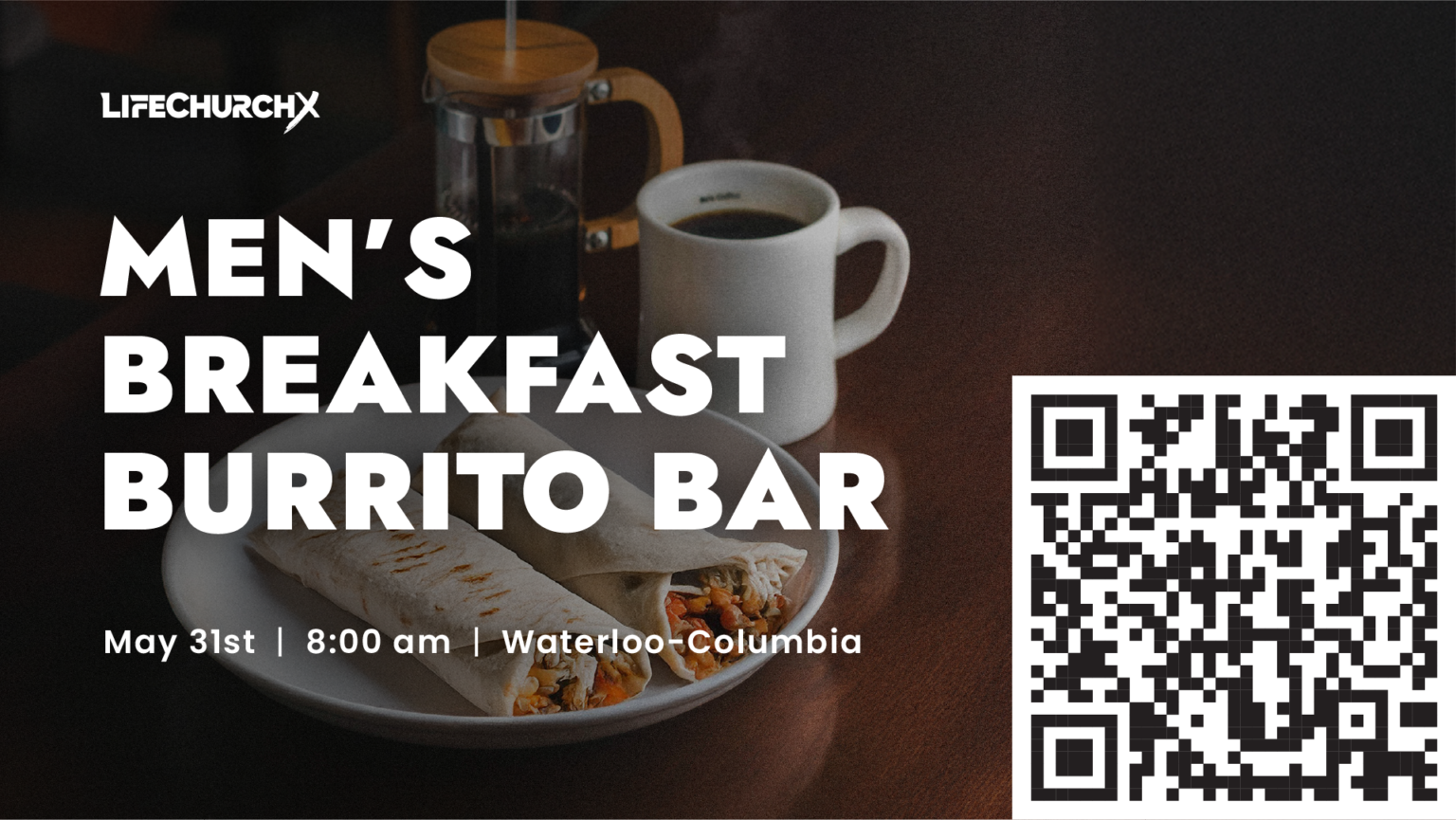 Men's Breakfast Burrito Bar