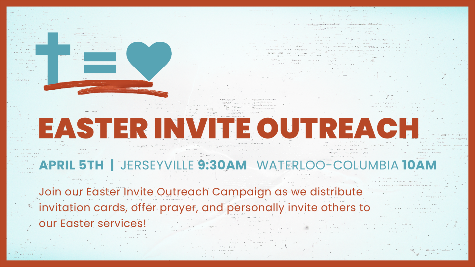 Easter Invite Outreach