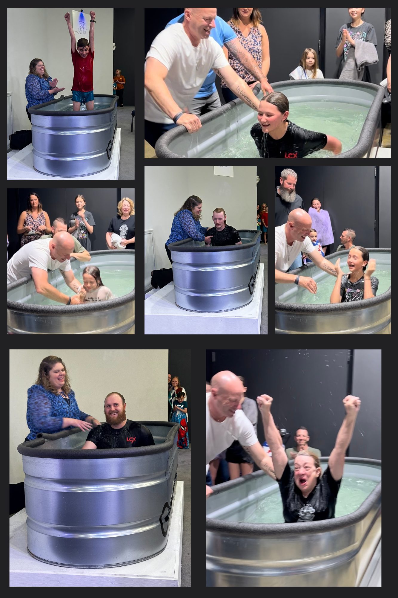 Baptisms at LCX